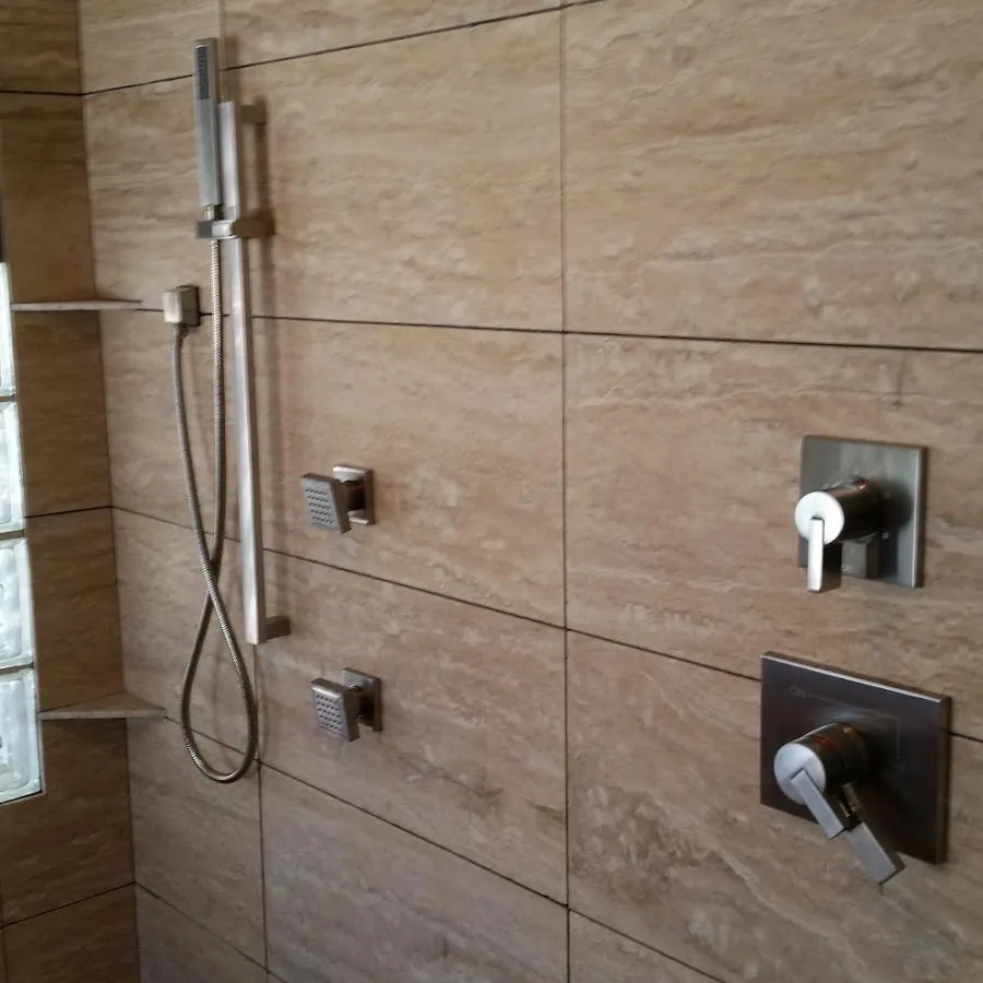 Shower fixture installation for Frozen Pipe Repair in Sterling
